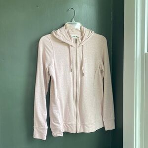 PACT Pink Zip Up Hoodie